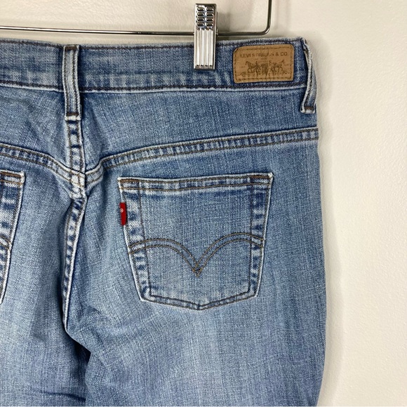 Levi's 515 Boot Cut Jeans Women's Size 6 Long Mid Rise - Picture 7 of 13